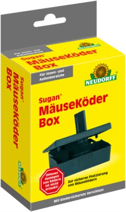 SUGAN Mäuseköder Box, Ohne Köder