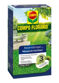 COMPO FLORANID Rasendünger, Mit Moosvernichter